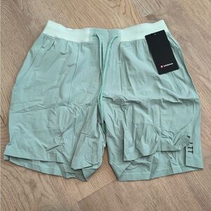 lululemon athletica Light Green Athletic Shorts